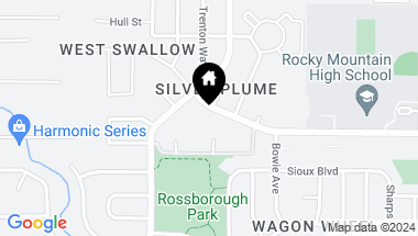 Map of 1601 W Swallow Rd 6-H, Fort Collins CO, 80526