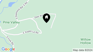 Map of 7600 E Deer Knoll Drive, Kamas UT, 84036