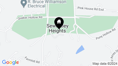 Map of 169 Country Club Rd, Sewickley Heights PA, 15143