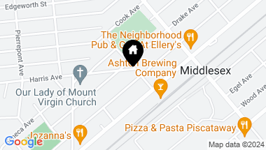 Map of 17 Madison Ave, Middlesex Boro NJ, 08846