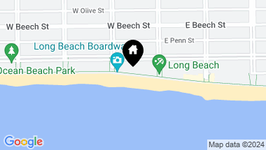 Map of 100 Boardwalk # 701 A, Long Beach NY, 11561
