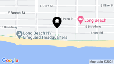 Map of 301 Shore Road, Long Beach NY, 11561