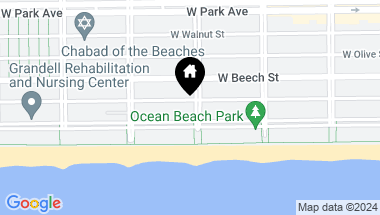 Map of 404 W Penn Street, Long Beach NY, 11561