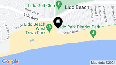 Map of 1 Ocean Boulevard, Lido Beach NY, 11561
