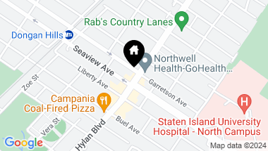 Map of 1719 Hylan Boulevard, Staten Island NY, 10305