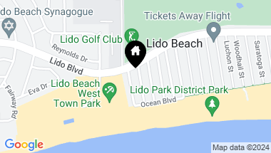 Map of 12 Bath Street, Lido Beach NY, 11561