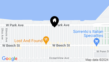 Map of 91 Virginia Avenue, Long Beach NY, 11561
