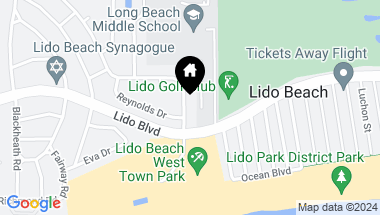 Map of 30 Regent Drive, Lido Beach NY, 11561