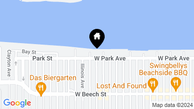 Map of 1083 W Park Avenue, Long Beach NY, 11561