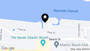 Map of 131 Bayside Drive, Atlantic Beach NY, 11509
