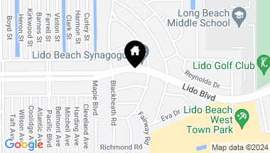 Map of 140 Lido Boulevard, Lido Beach NY, 11561