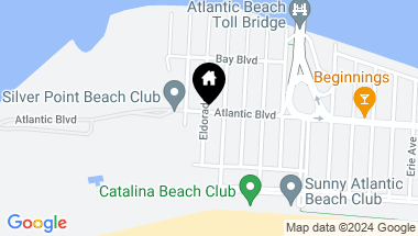 Map of 100 Eldorado Street, Atlantic Beach NY, 11509