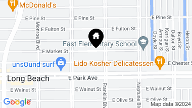 Map of 460 E Market Street, Long Beach NY, 11561