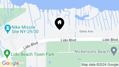 Map of 827 Channel Road, Lido Beach NY, 11561