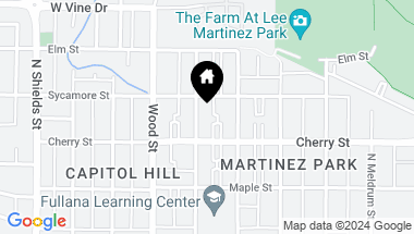 Map of 420 N Grant Ave, Fort Collins CO, 80521