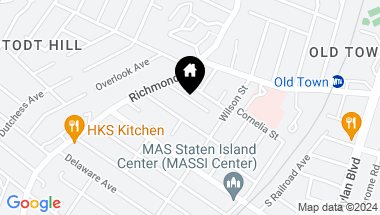 Map of 38 Mark Street, Staten Island NY, 10304