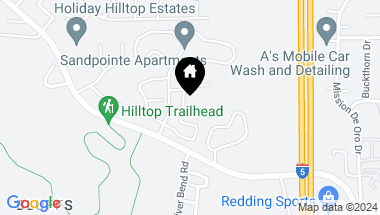 Map of 30 & 34 Hilltop Dr, Drive, Redding CA, 96003