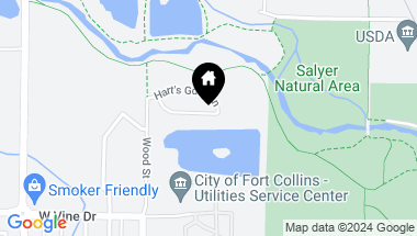 Map of 717 Peregoy Farms Way, Fort Collins CO, 80521