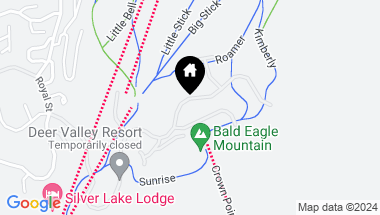 Map of 7900 Bald Eagle Drive, Park City UT, 84060