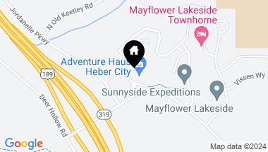 Map of 1364 W Stillwater Drive, R2109, Mayflower Mountain UT, 84032