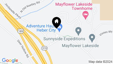 Map of 1364 W Stillwater Drive, R2116, Mayflower Mountain UT, 84032