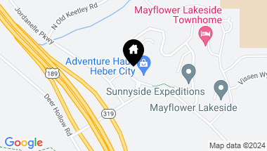 Map of 1364 W Stillwater Drive, #R106/108, Mayflower Mountain UT, 84032