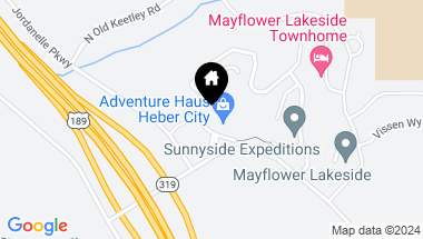 Map of 1364 W Stillwater Drive, R2106, Mayflower Mountain UT, 84032