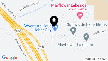 Map of 1364 W Stillwater Drive, R3080, Mayflower Mountain UT, 84032