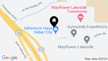 Map of 1364 W Stillwater Drive, R2085, Mayflower Mountain UT, 84032