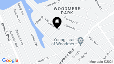 Map of 839 Lowell Street, Woodmere NY, 11598