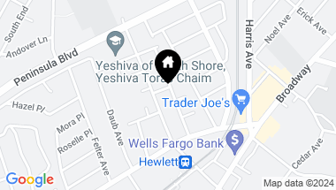 Map of 357 Hamilton Avenue, Hewlett NY, 11557