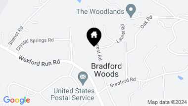 Map of 119 Forest Road, Bradford Woods PA, 15015
