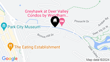 Map of 741 Rossie Hill Drive, Park City UT, 84060