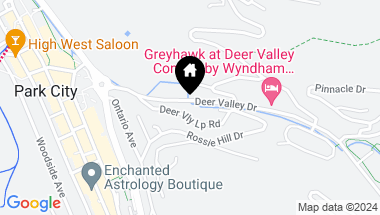 Map of 552 Deer Valley Drive, Park City UT, 84060