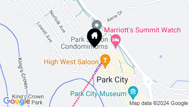 Map of 819 Park Avenue, Park City UT, 84060