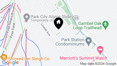 Map of 1201 Norfolk Avenue, Park City UT, 84060