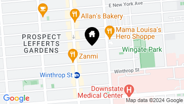 Map of 408 Fenimore Street Unit: 3-B, Brooklyn NY, 11225