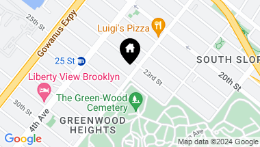 Map of 734 Fifth Avenue Unit: 6A, Brooklyn NY, 11232