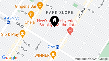 Map of 423 7th Street, Brooklyn NY, 11215