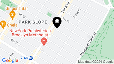 Map of 524 3rd Street, Brooklyn NY, 11215