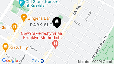 Map of 439 4th Street, Brooklyn NY, 11215
