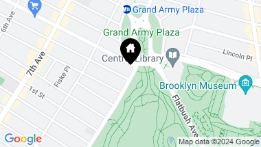 Map of 1 Prospect Park West Unit: PHE, Brooklyn NY, 11215