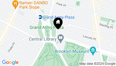 Map of 1 Grand Army Plaza Unit: 14D, Brooklyn NY, 11238