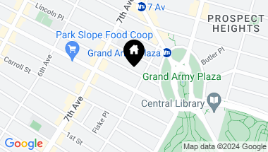 Map of 240 Berkeley Place, Brooklyn NY, 11217
