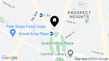 Map of 20 Plaza Street East Unit: B2, Brooklyn NY, 11238