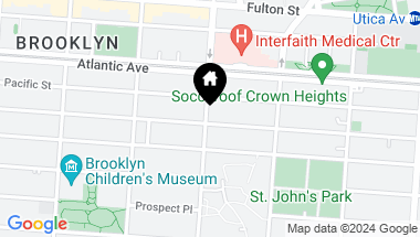 Map of 125 Albany Avenue, Brooklyn NY, 11213