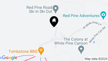Map of 2470 W White Pine Lane, Park City UT, 84060