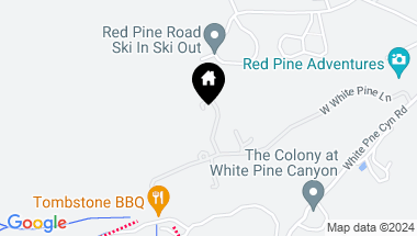 Map of 2470 W WHITE PINE LN, Park City UT, 84060