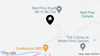Map of 2500 W White Pine Lane, Park City UT, 84060