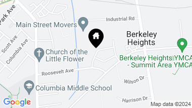 Map of 1 Peacock Ln, Berkeley Heights Twp, 07922